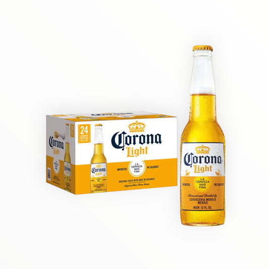 CORONA LIGHT BOTTLE 2/12PK/12OZ