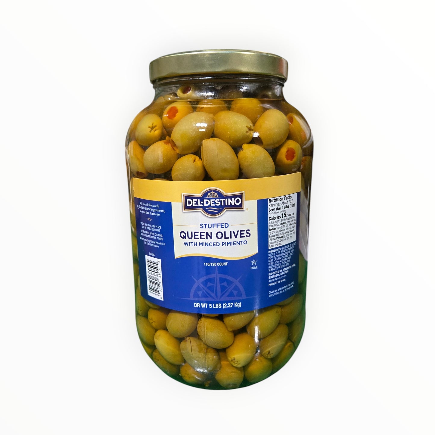 DEL DESTINO QUEEN OLIVES 5LB