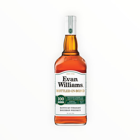 EVAN WILLIAMS BOTTLE IN BOND WHITE LABEL 100PF 1L