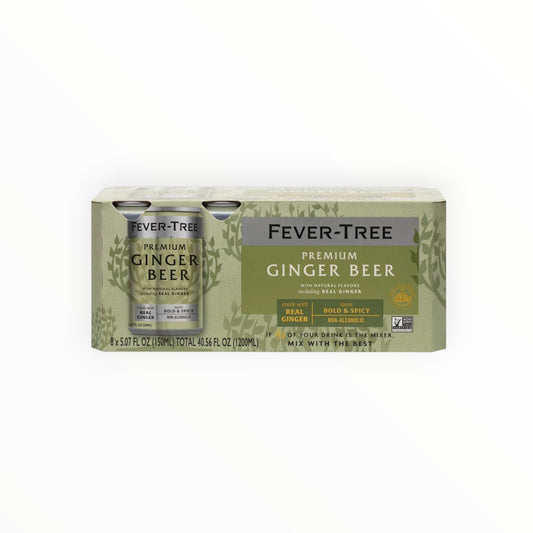 FEVER TREE GINGER BEER 8PK/500ML