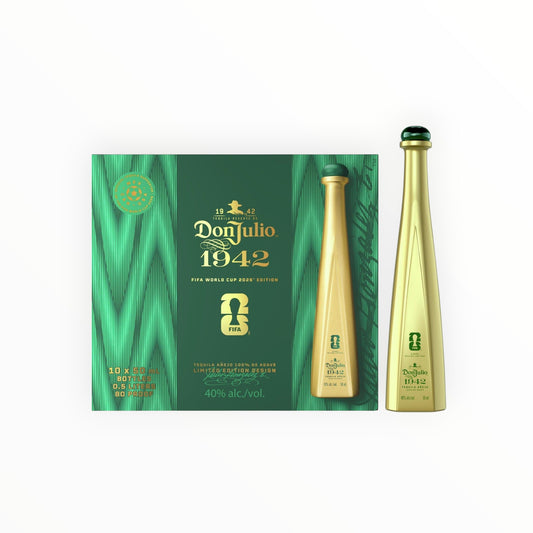 DON JULIO 1942 FIFA EDITION TEQUILA 1 bottle/50ML