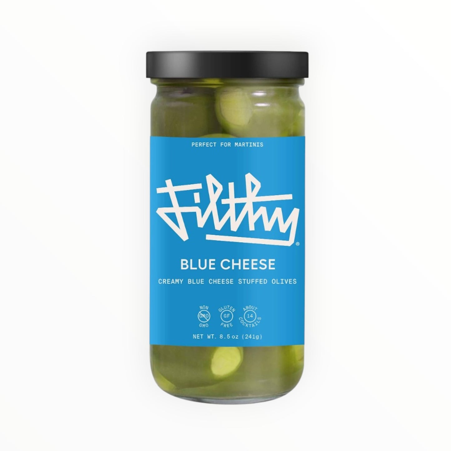 FILTHY BLUE CHEESE OLIVES 8OZ