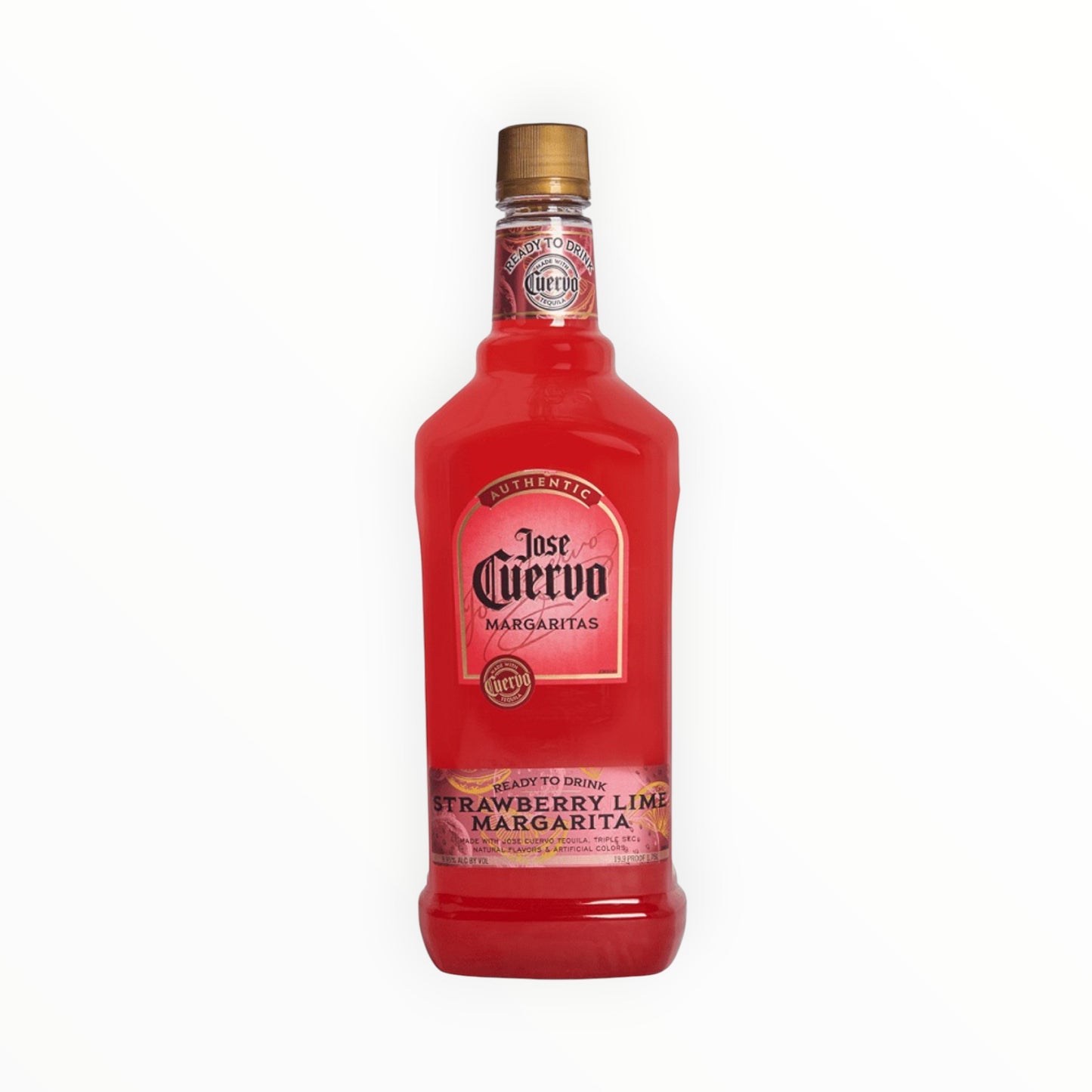 JOSE CUERVO STRAWBERRY MARGARITA RTD -14 1.75LT