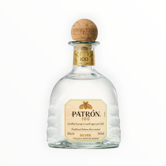 PATRON 100 SILVER TEQUILA 750ML