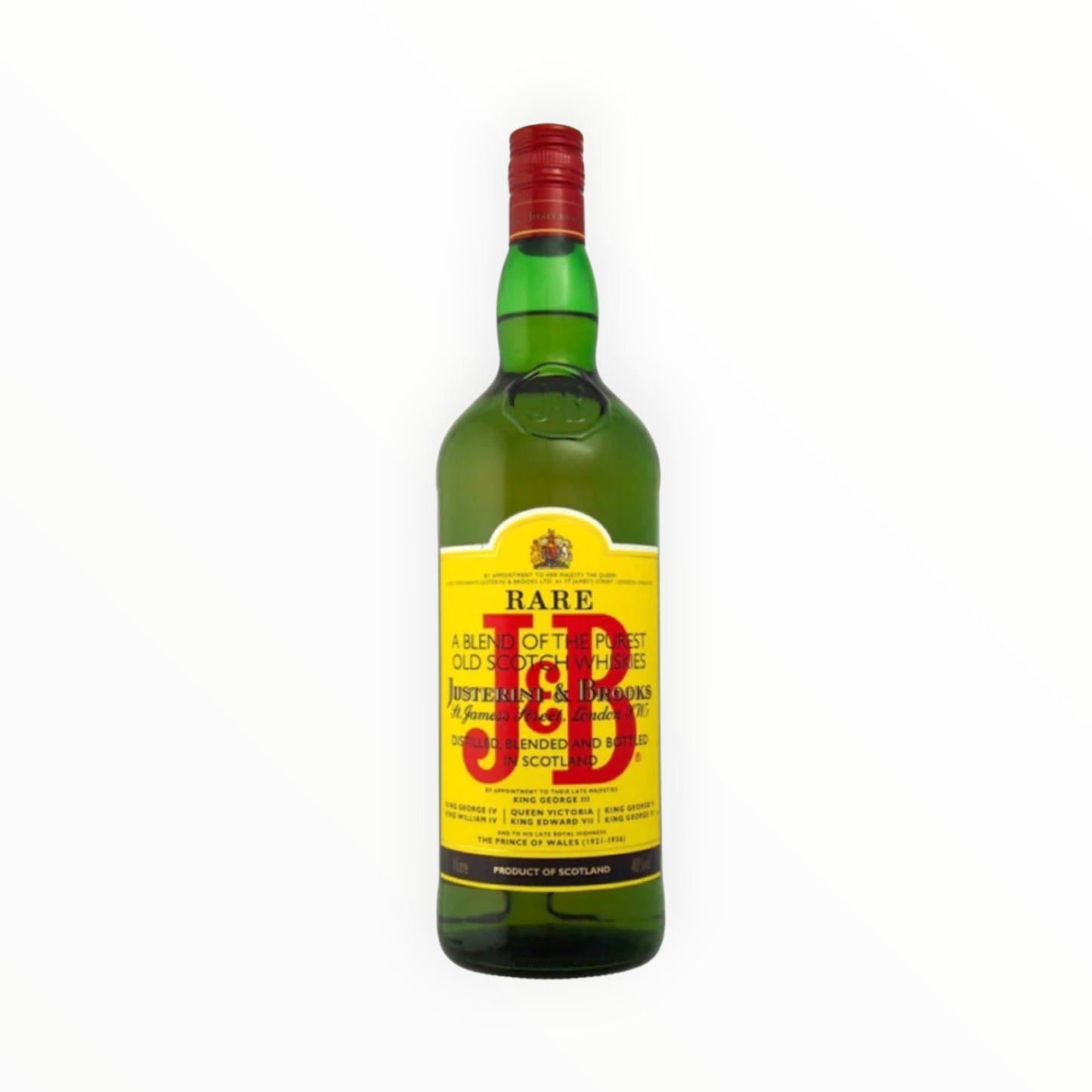 J&B RARE SCOTCH WHISKEY 1L