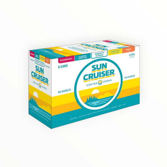 SUN CRUISER ICED TEA W/ VODKA SUITCASE CAN 24PK/12OZ