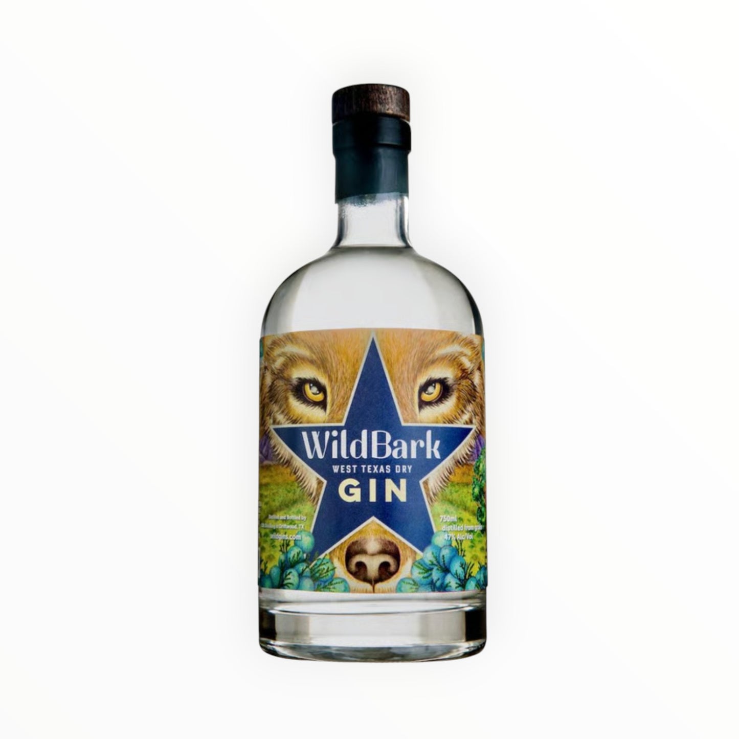 WILD BARK WEST TEXAS DRY GIN 750ML